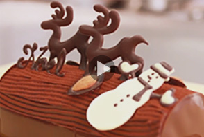 クリスマスケーキ2015：ブッシュドノエルができるまで
