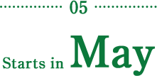 Starts in May
