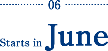 Starts in June