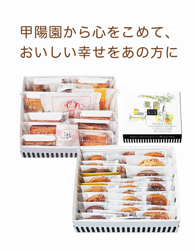 東山坂 二段セット［焼菓子・クッキー詰め合わせ（HGA＋HGB