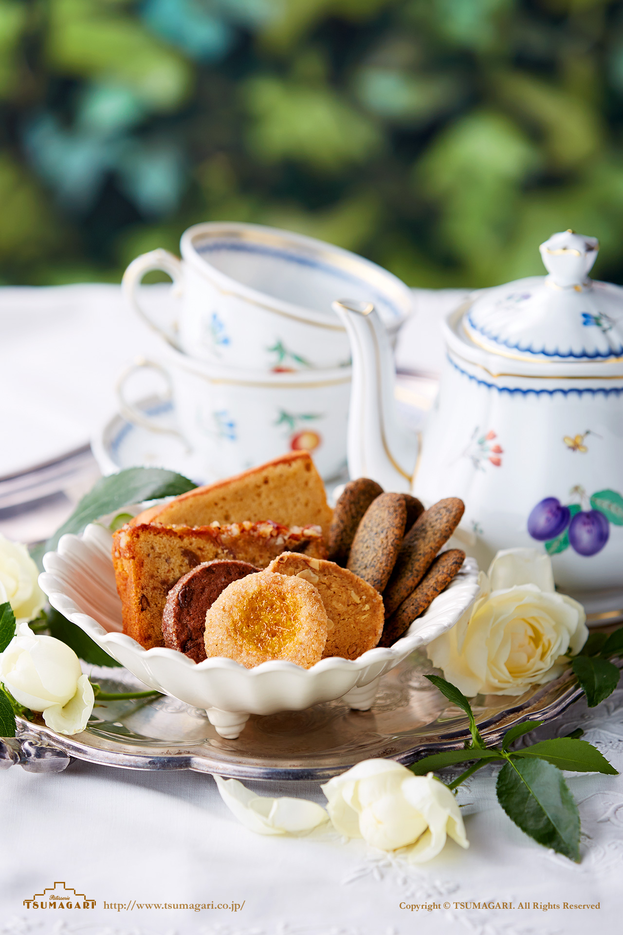 壁紙ダウンロード 紅茶が似合う優雅な午後 ケーキハウス ツマガリのオンラインショップ